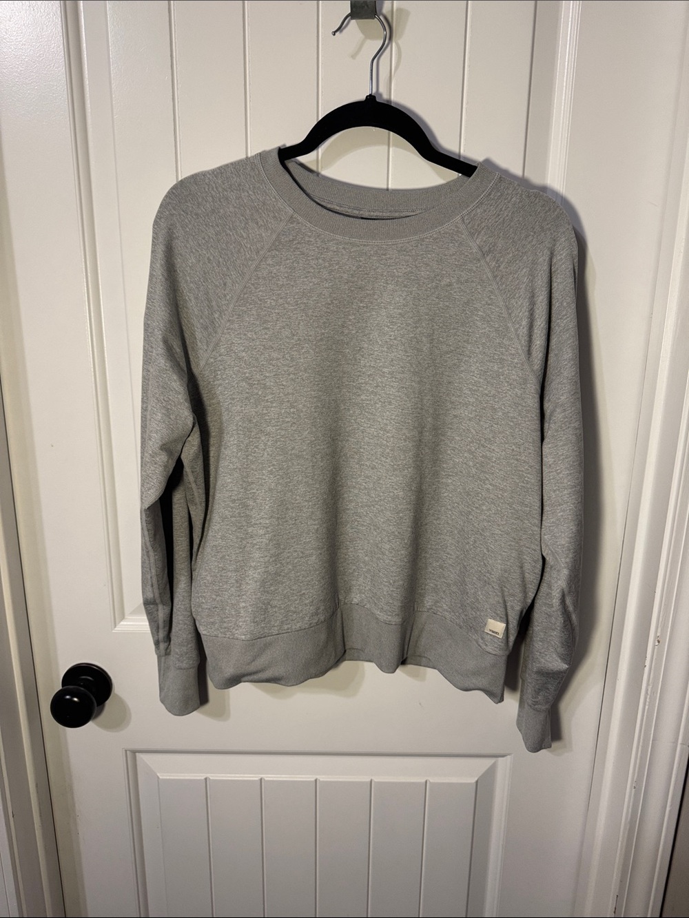 Vuori Halo Modern Gray Crewneck Sweatshirt